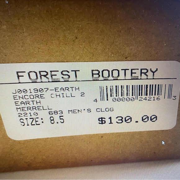 Brand new! Merrell Encore Chill 2 Clog Men’s Size 8.5 - Picture 4 of 4